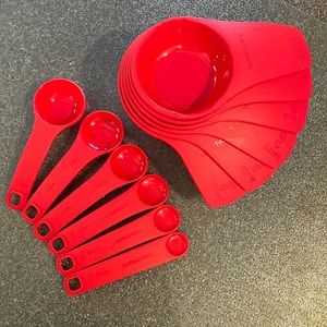 Tupperware Measuring Mates Set, space saving.